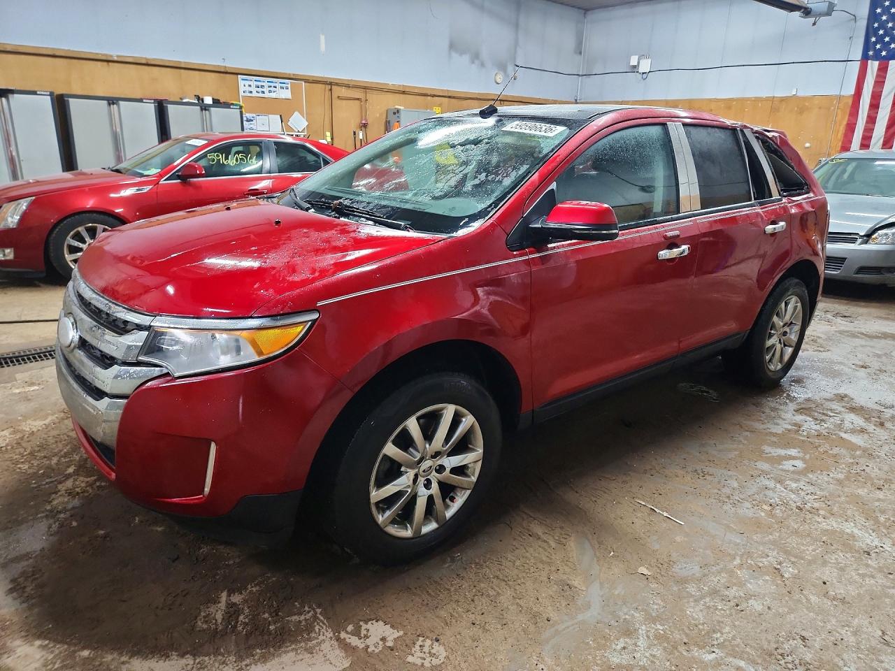 2012 Ford Edge SEL, VIN 2FMDK3JC8CBA25930 — Roof