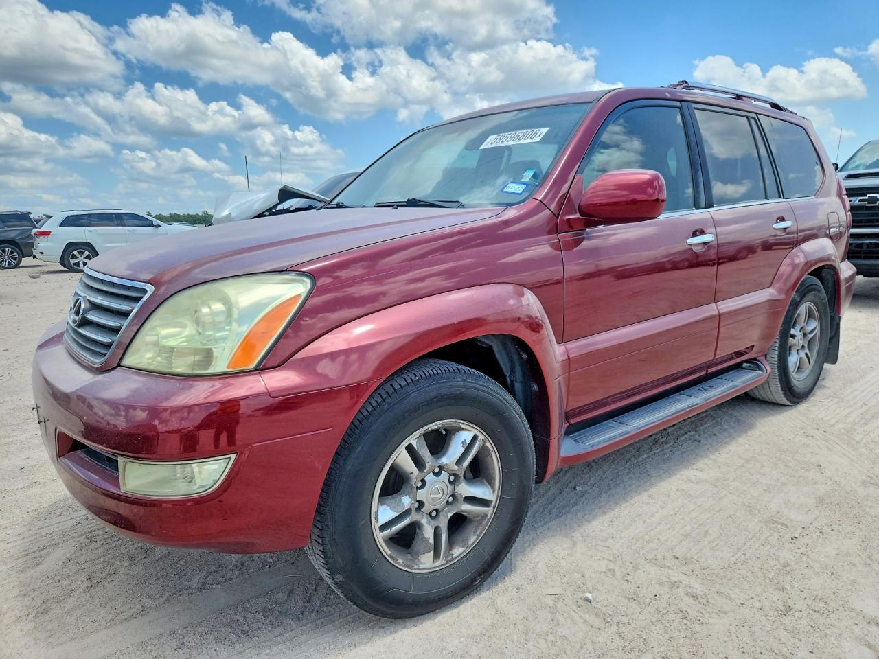 2009 Lexus GX 470, VIN JTJBT20X190176333 — Бок