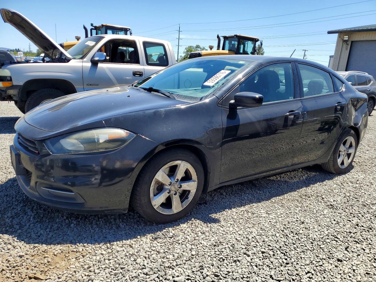 2015 Dodge Dart SXT, VIN 1C3CDFBB8FD380651 — Зад