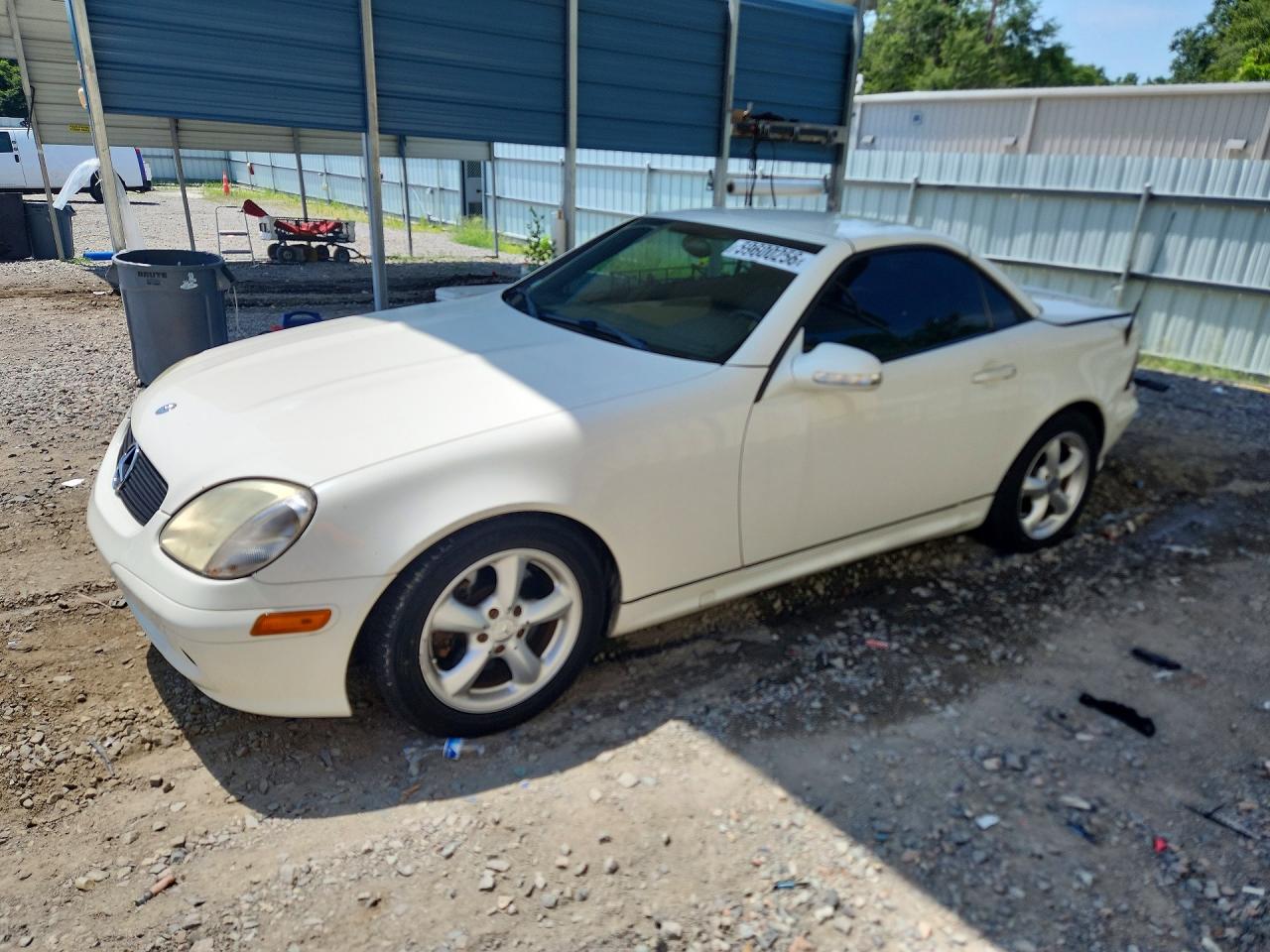 2004 Mercedes-Benz SLK 230/320, VIN WDBKK65F84F300485 — Rear end