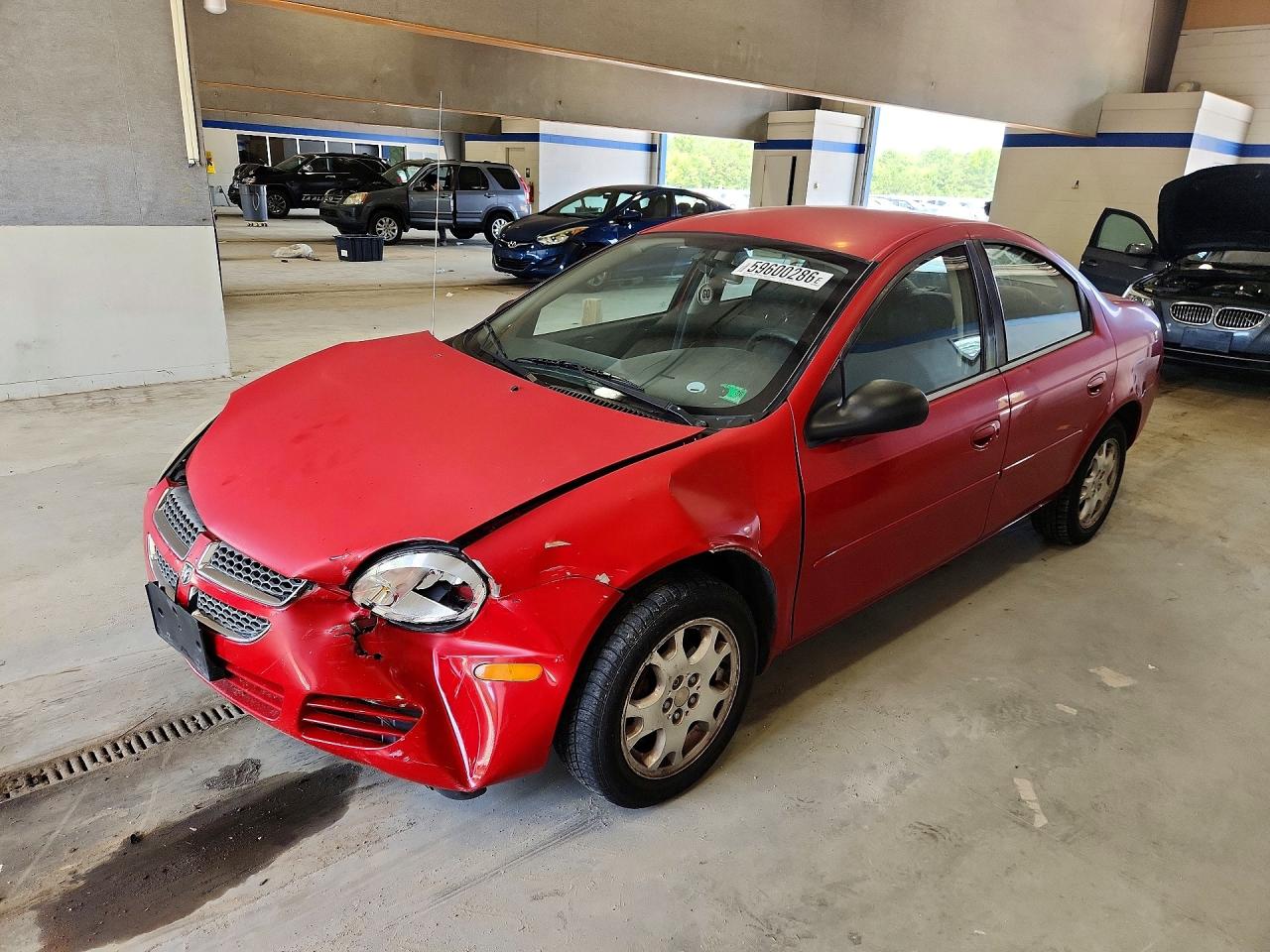 2005 Dodge Neon SXT, VIN 1B3ES56C05D197283 — Перед