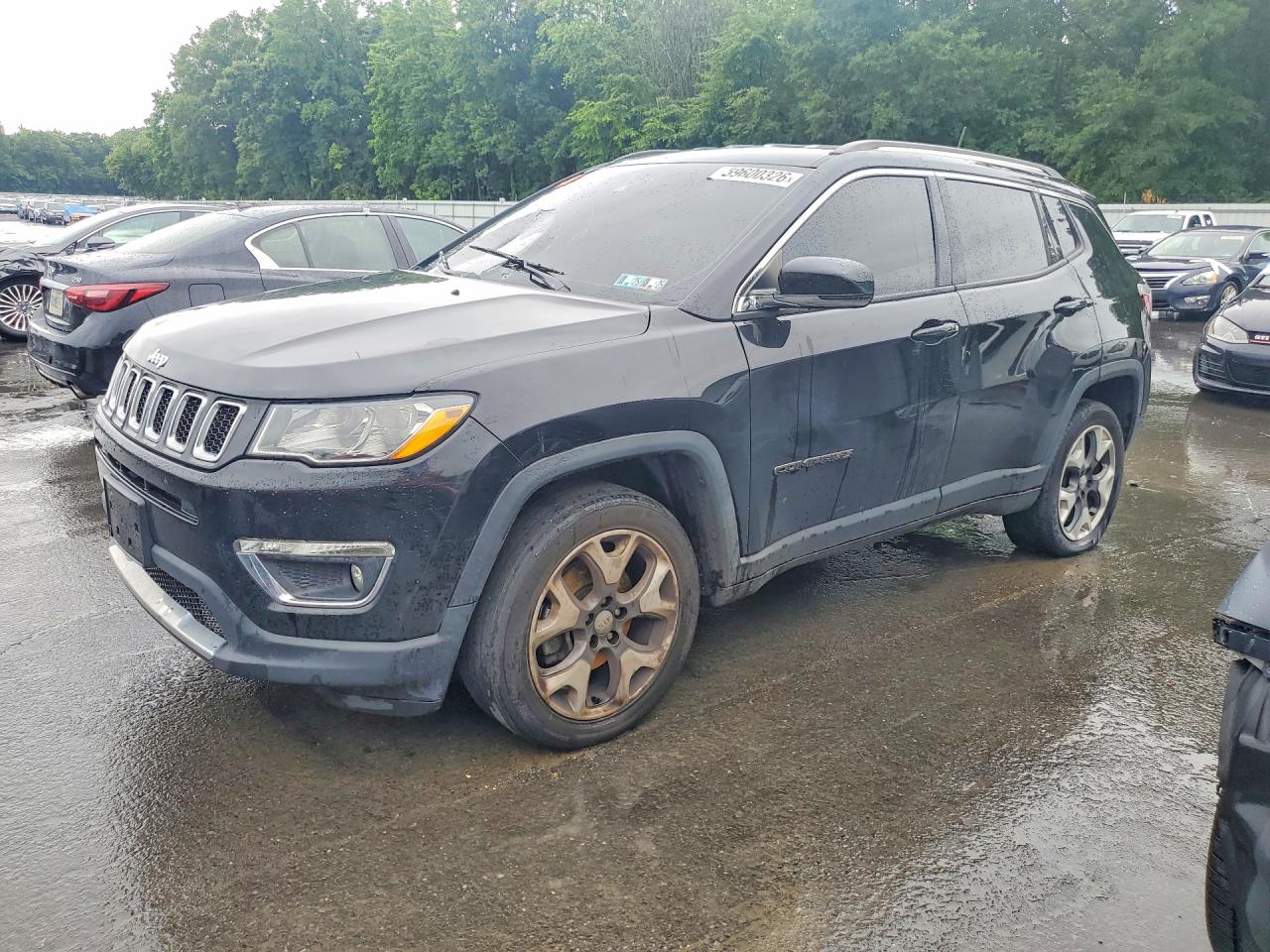 2021 Jeep Compass Limited, VIN 3C4NJDCB9MT525901 — Vandalism