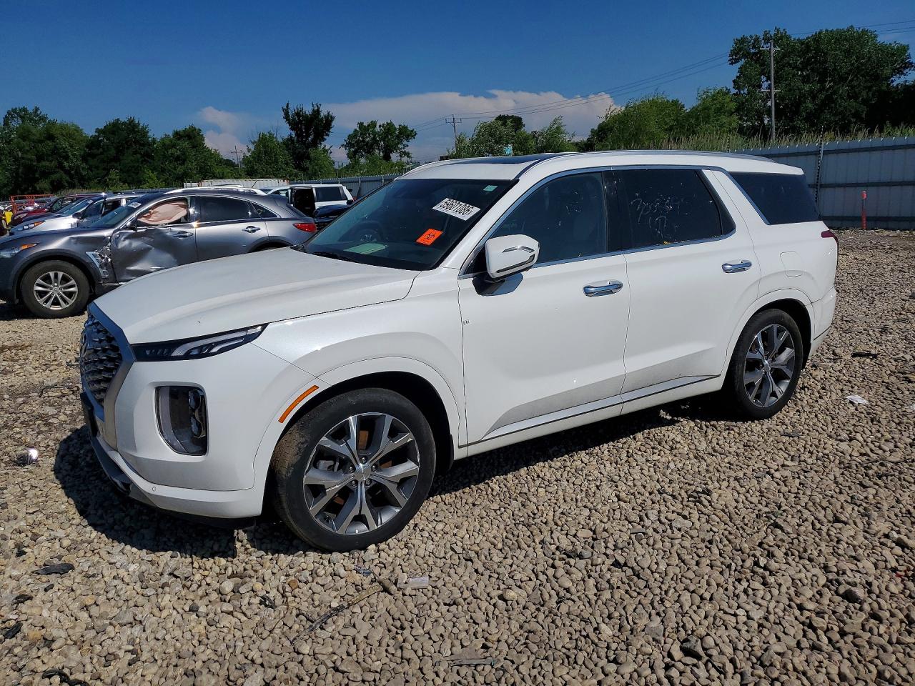 2022 Hyundai Palisade Limited, VIN KM8R5DHE4NU339355 — Front end