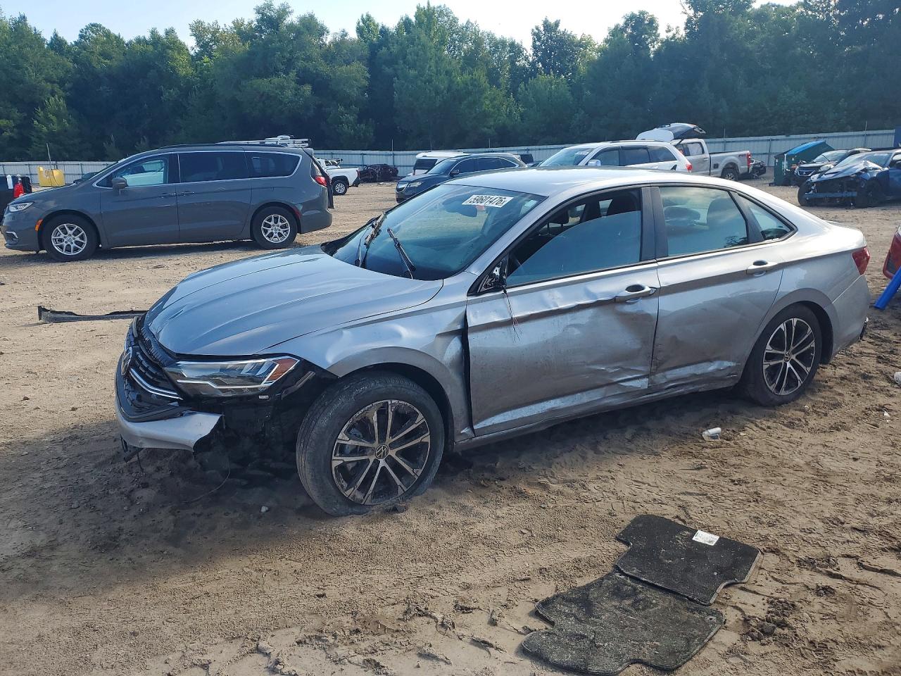2022 Volkswagen Jetta Sport, VIN 3VWBM7BU8NM034453 — Side