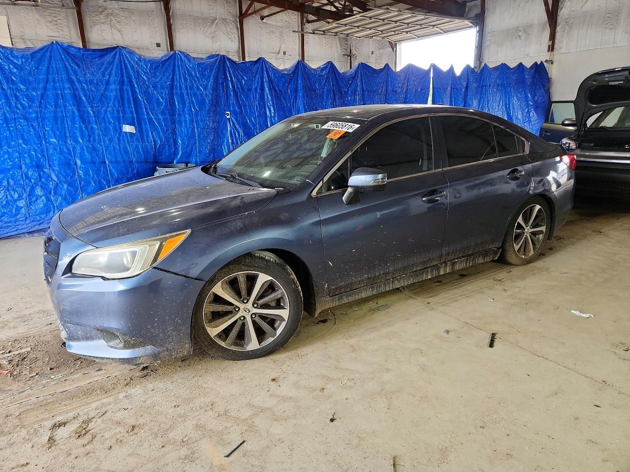 2017 Subaru Legacy Limited, VIN 4S3BNEN6XH3018262 — Water / flood
