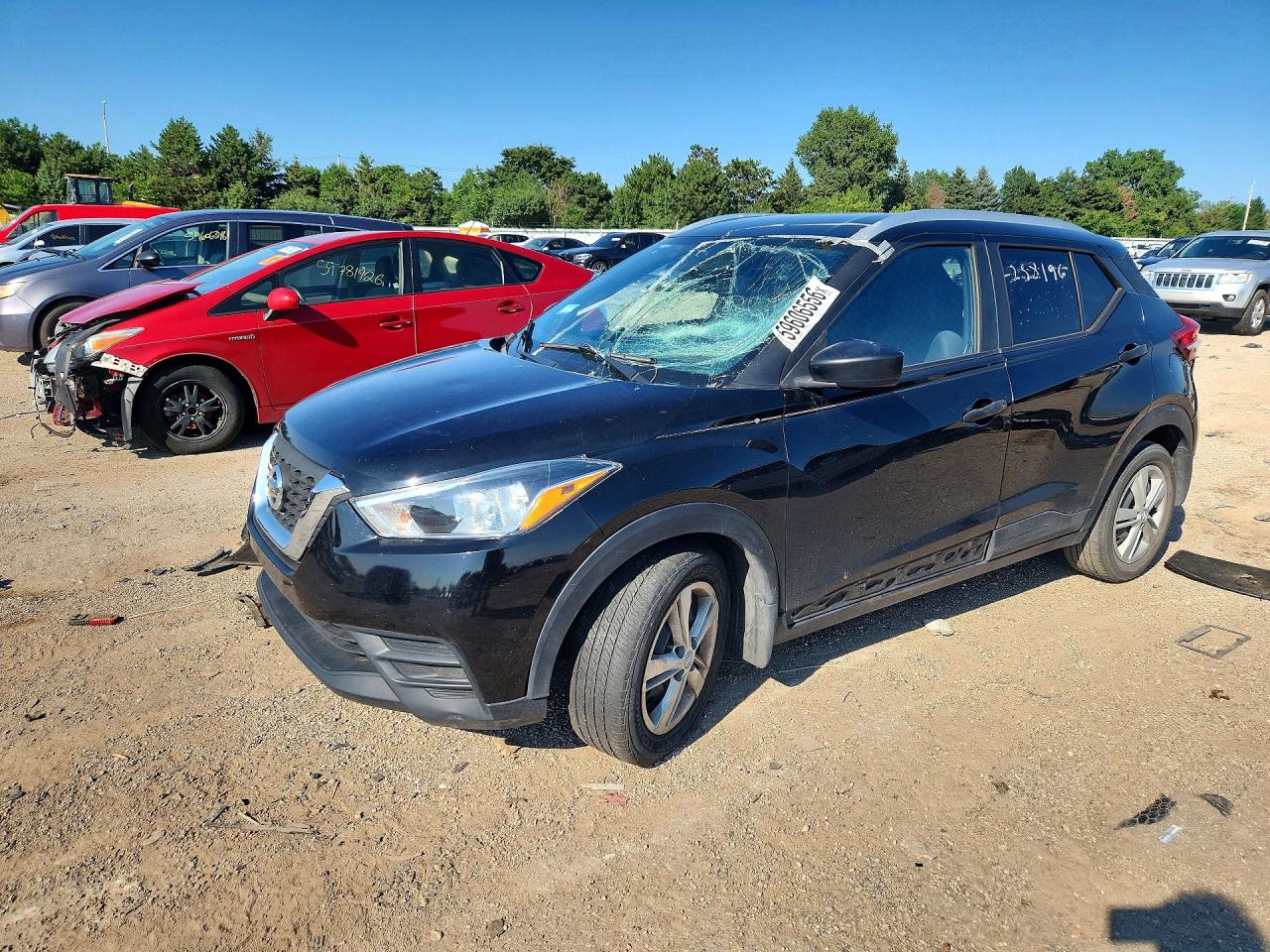 2019 Nissan Kicks SR, VIN 3N1CP5CU0KL530787 — Hail