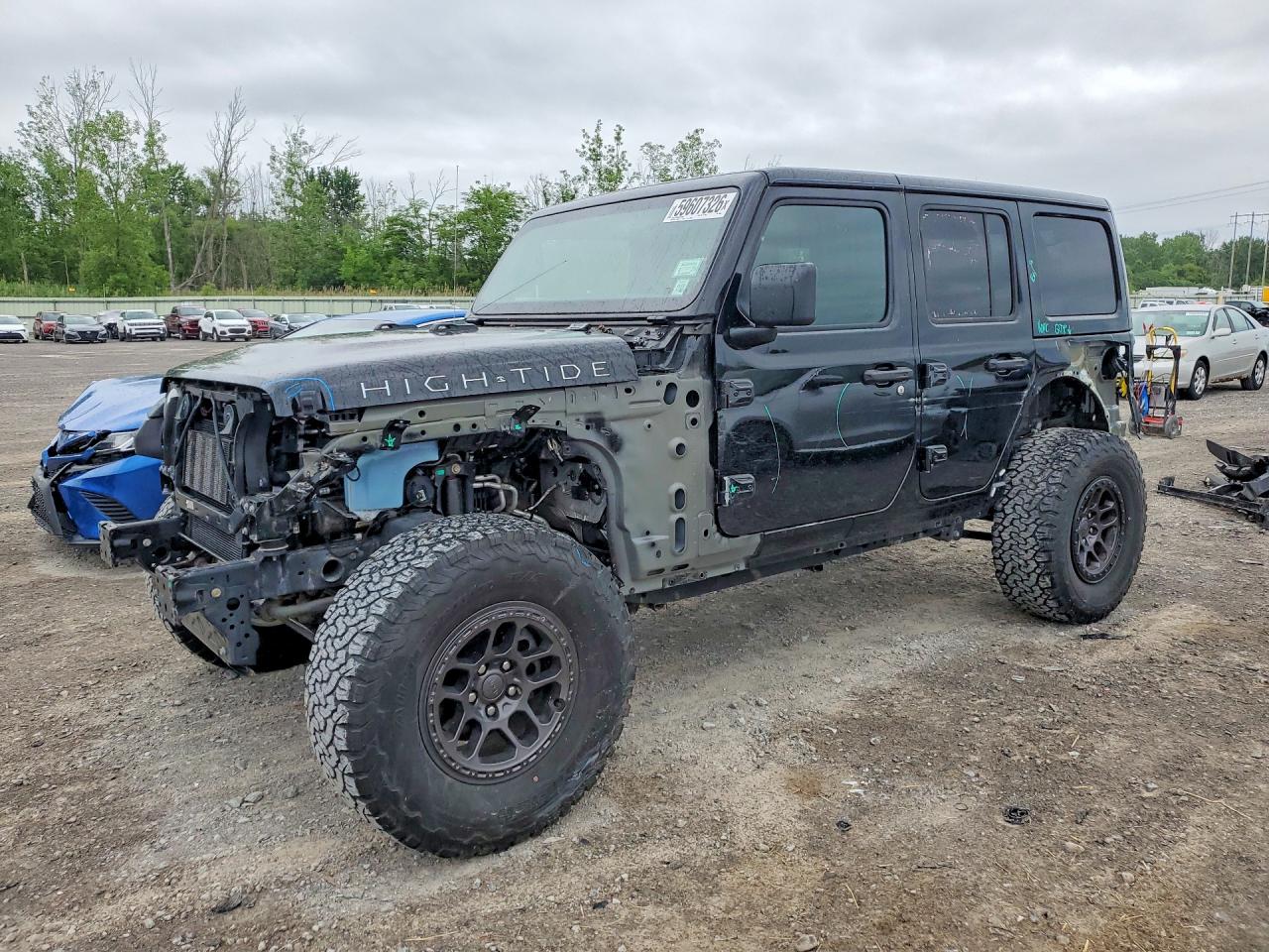 2022 Jeep Wrangler Unlimited Sport, VIN 1C4HJXDG4NW226062 — All over