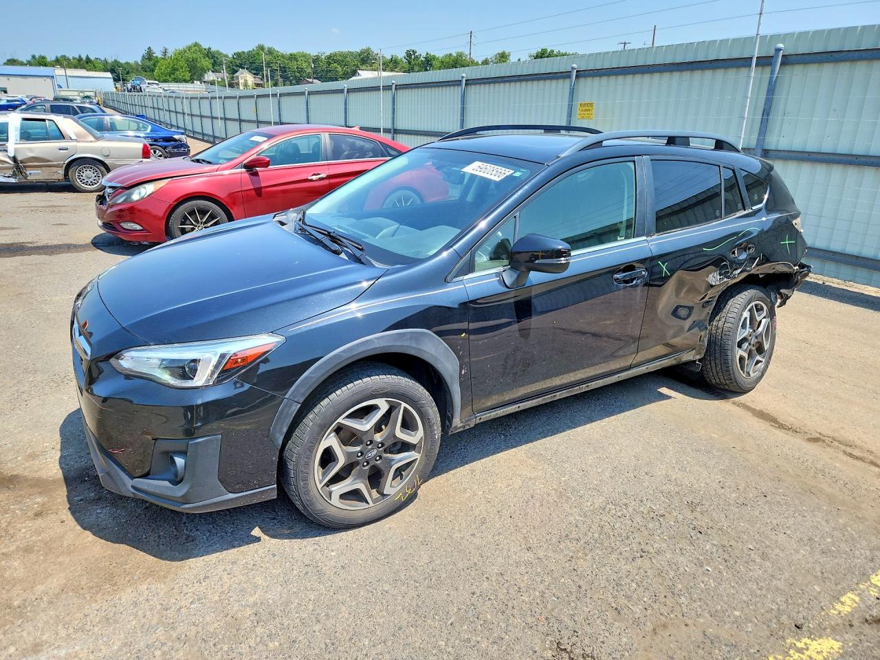 2020 Subaru Crosstrek Limited, VIN JF2GTAMC0L8263290 — Rear end