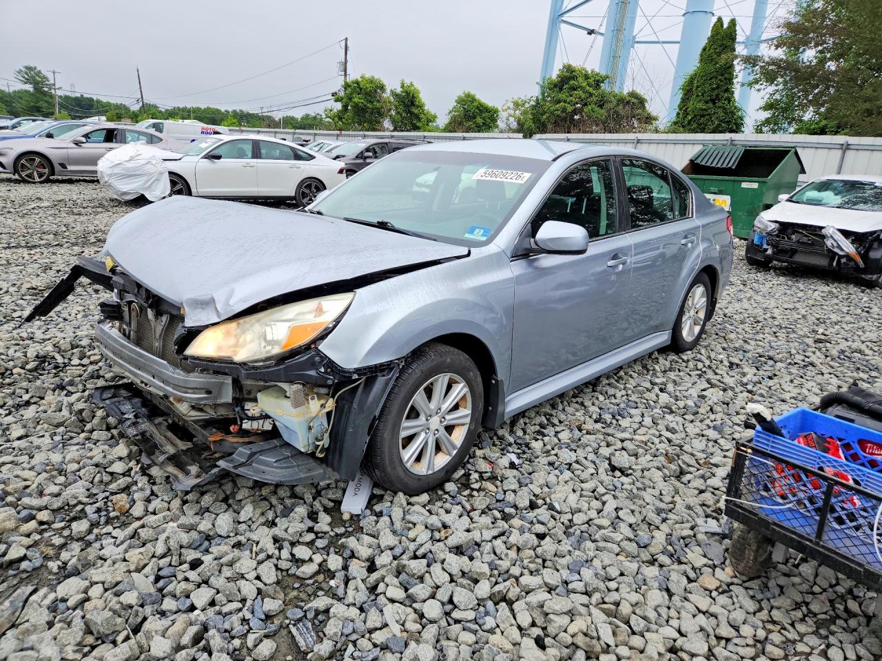 2012 Subaru Legacy Premium, VIN 4S3BMBC6XC3040520 — Перед