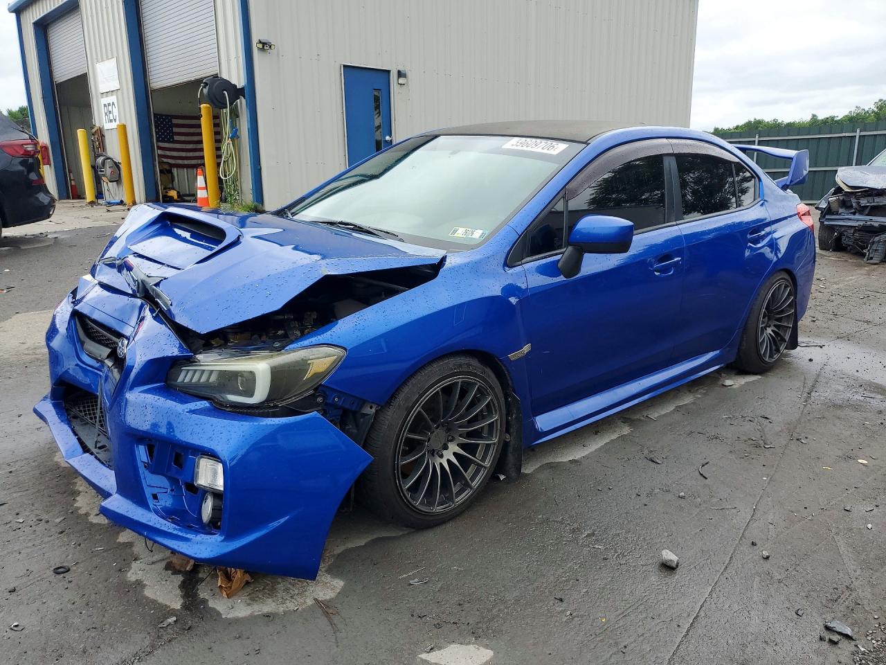 2017 Subaru WRX, VIN JF1VA1B6XH9825339 — Front end