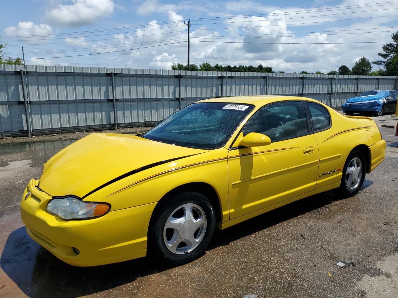 2002 Chevrolet Monte Carlo SS, VIN 2G1WX15K429304262 — Зад