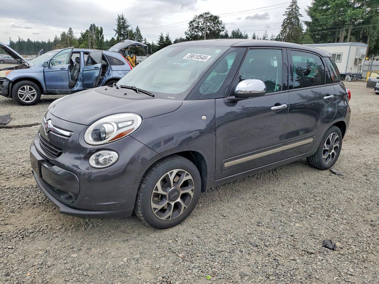 2014 FIAT 500L Lounge, VIN ZFBCFACH9EZ004718 — Rear end