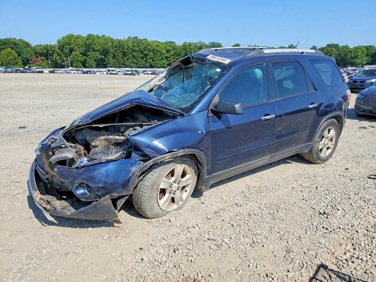 2011 GMC Acadia SL, VIN 1GKKRNED9BJ392663 — All over
