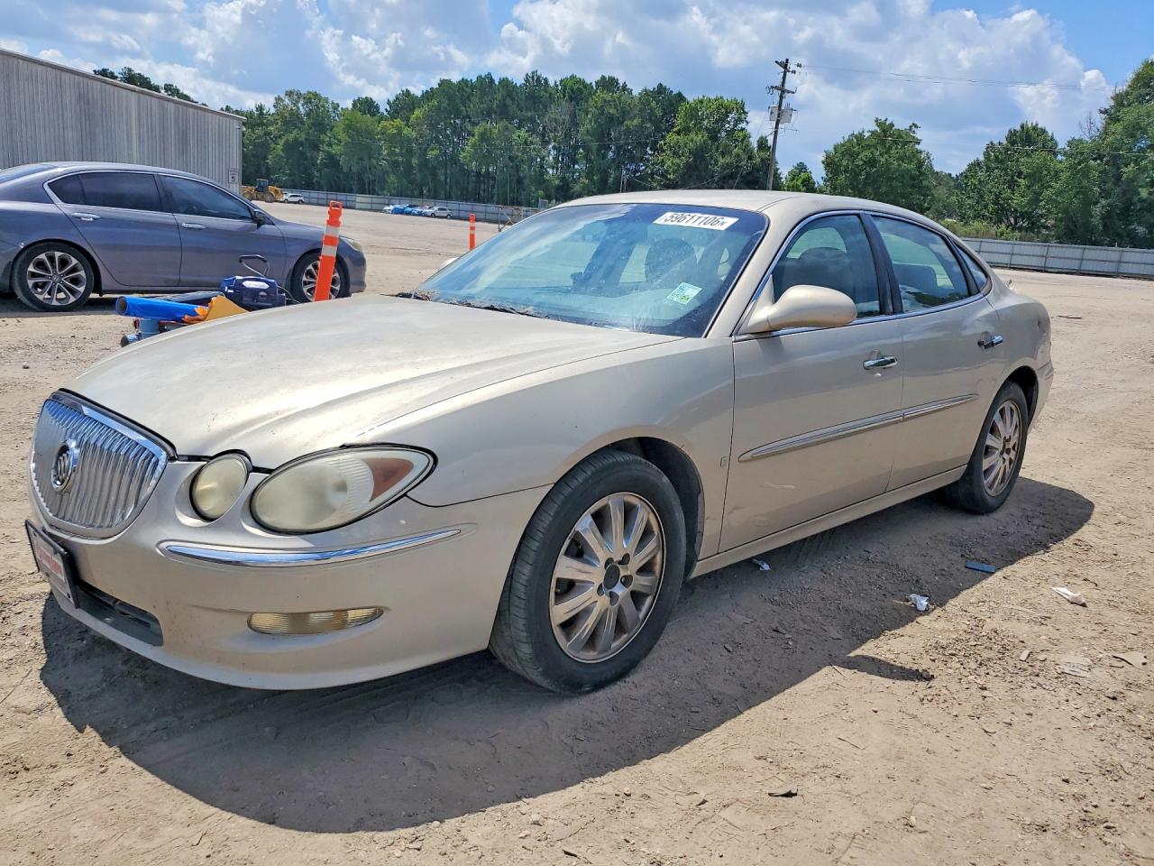 2008 Buick LaCrosse CXL, VIN 2G4WD582881274754 — Фото с аукциона 1 of 12