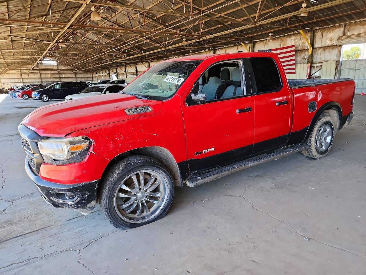 2023 Ram 1500 Big Horn, VIN 1C6RRFBG9PN560534 — Side