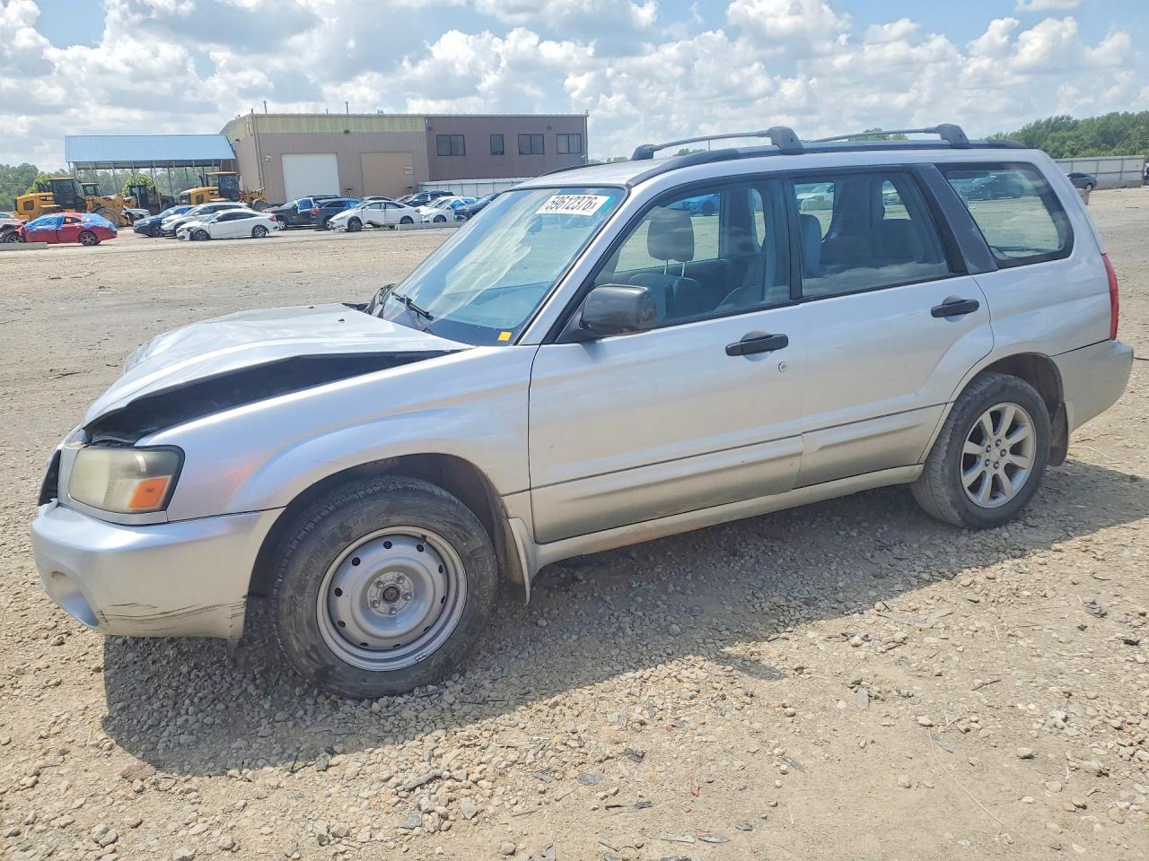 2005 Subaru Forester XS, VIN JF1SG65645H713275 — Front end