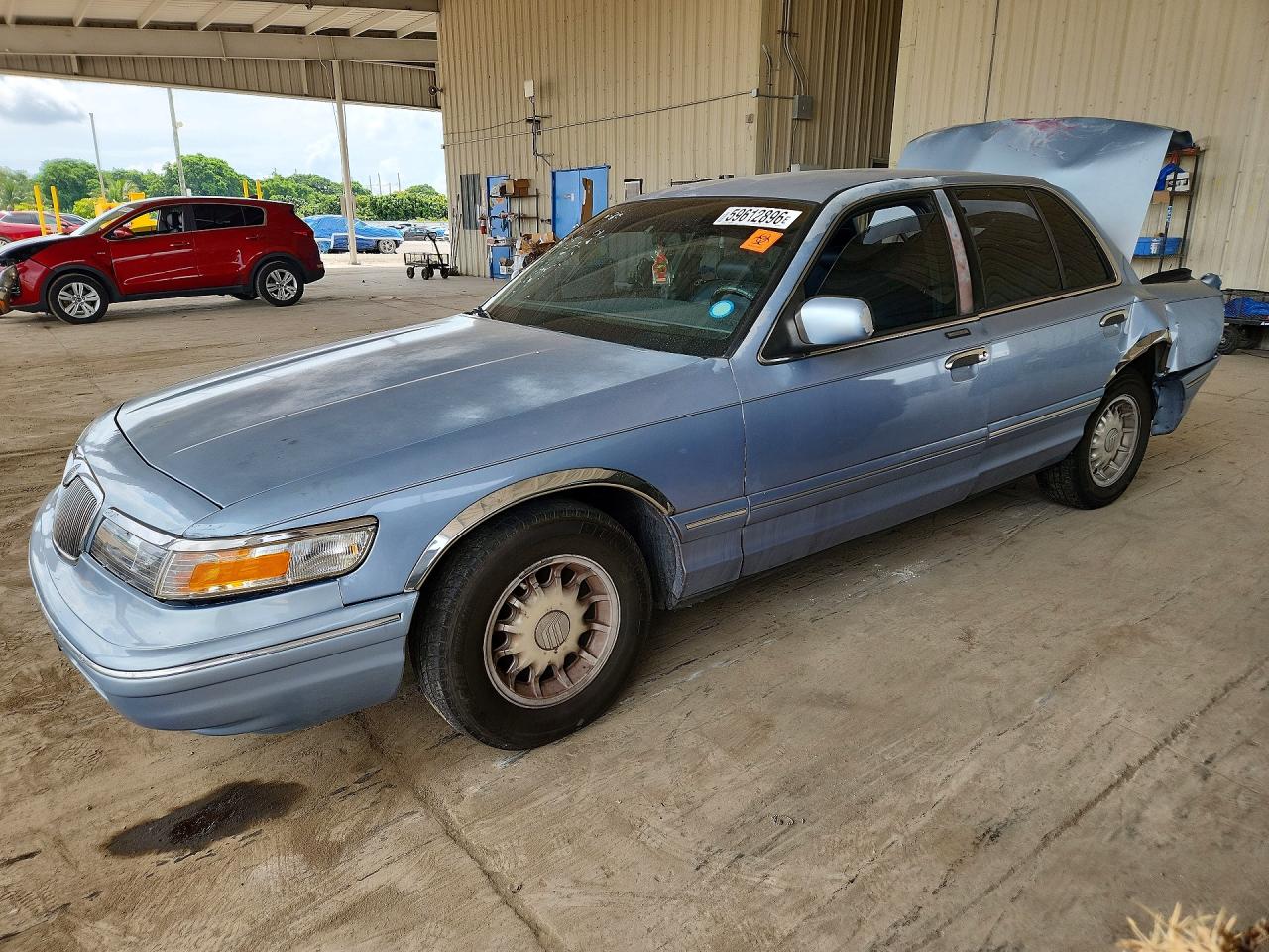 1997 Mercury Grand Marquis LS, VIN 2MELM75W6VX684972 — Rear end