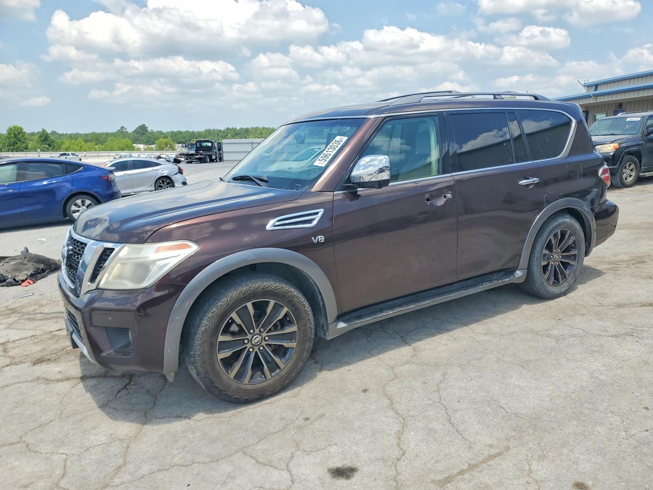 2017 Nissan Armada SV, VIN JN8AY2ND5H9009809 — Normal wear