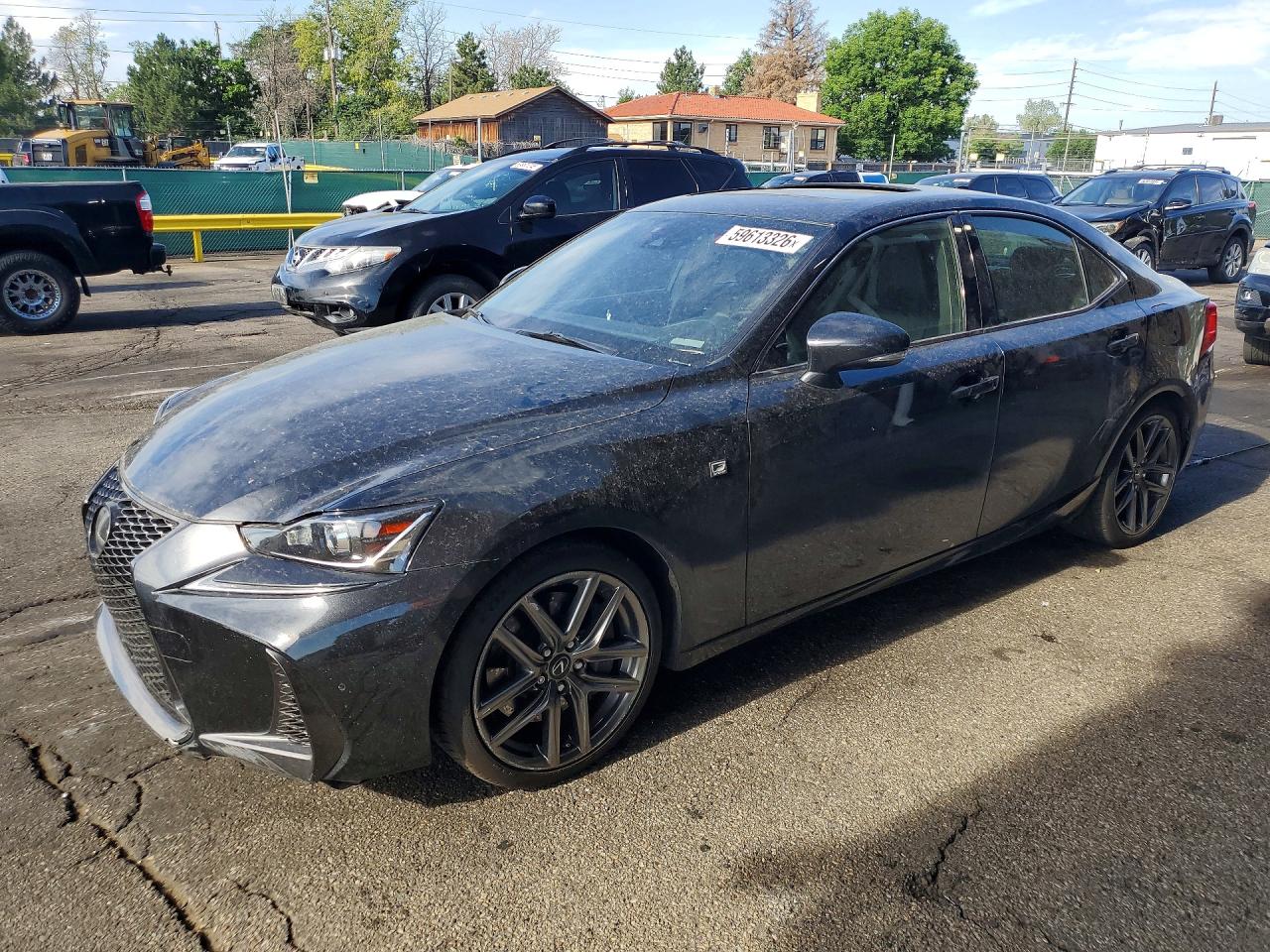 2018 Lexus IS 300 F Sport, VIN JTHC81D2XJ5029788 — Мелкие вмятины и царапины