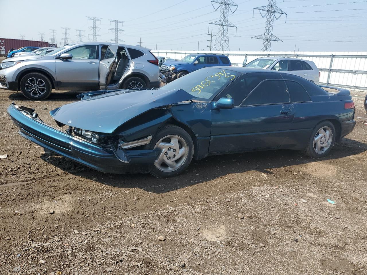 1992 Subaru SVX, VIN JF1CX3535NH108626 — Front end