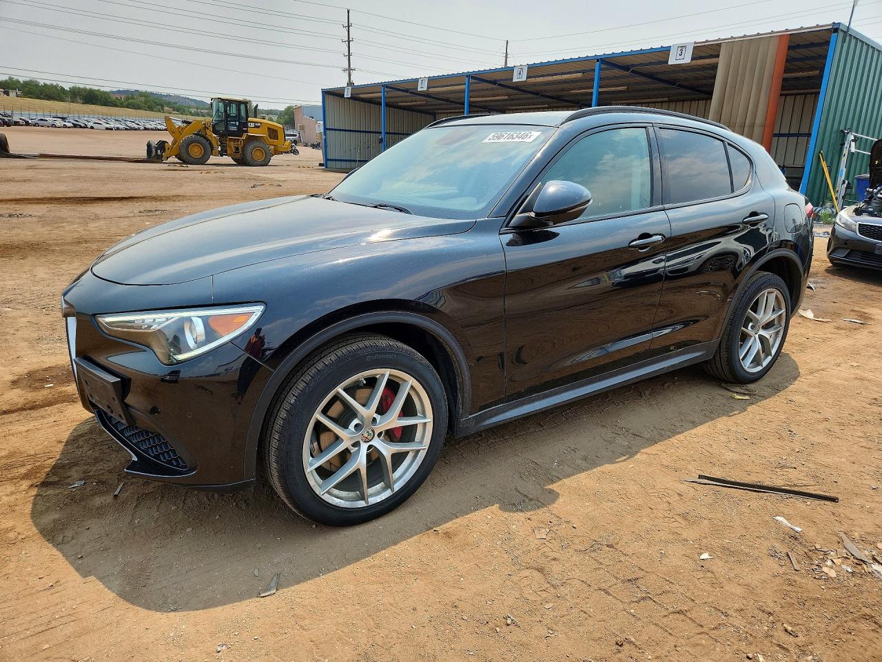 2019 Alfa Romeo Stelvio Sport, VIN ZASPAKAN5K7C42673 — Hail