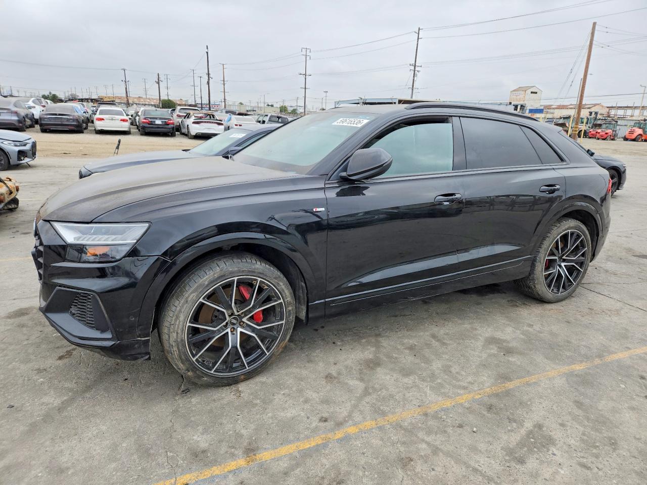 2020 Audi Q8 Premium Plus, VIN WA1EVAF18LD006634 — Stripped