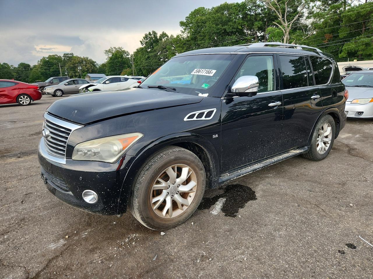 2014 Infiniti QX80, VIN JN8AZ2NE6E9066456 — Water / flood
