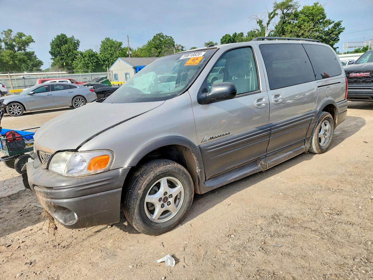 2004 Pontiac Montana 1SA, VIN 1GMDX03EX4D121861 — Undercarriage