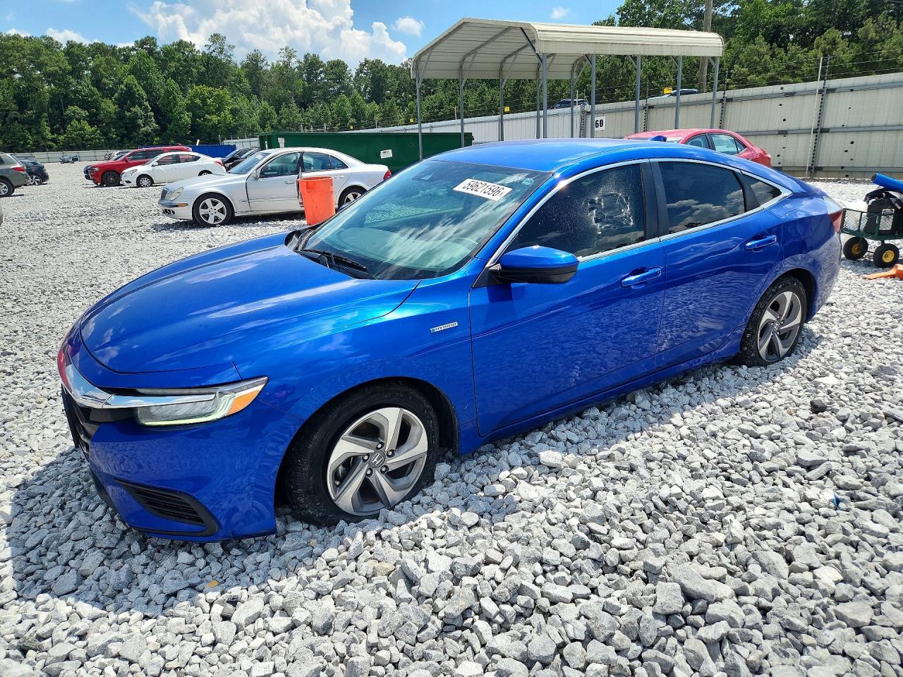 2020 Honda Insight EX, VIN 19XZE4F50LE005214 — Зад