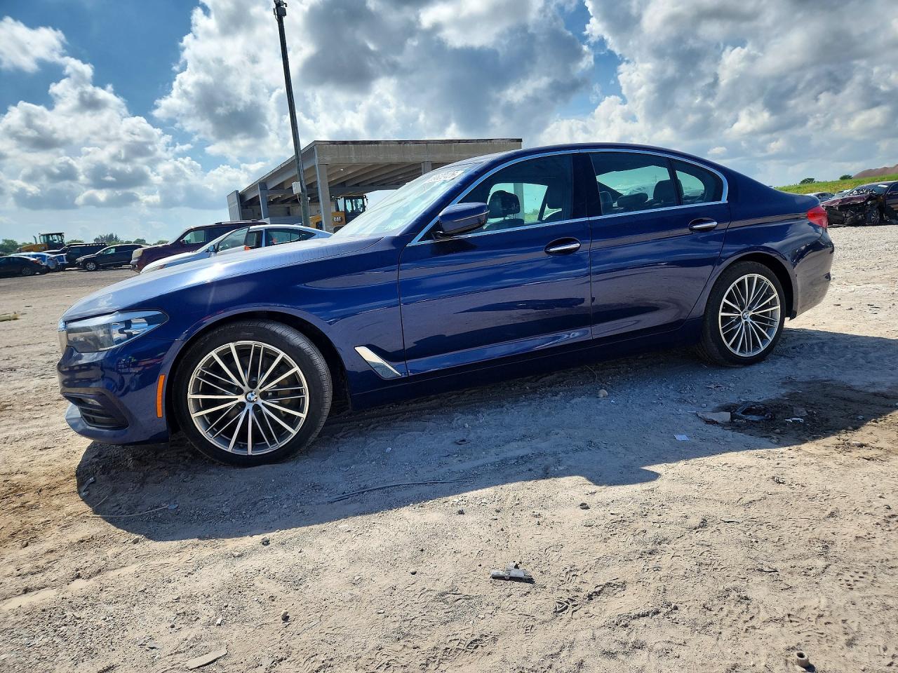 2018 BMW 5 Series 540i xDrive, VIN WBAJE7C55JG891379 — Rear end