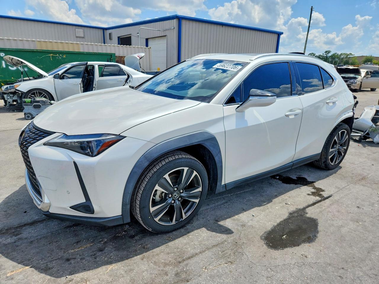 2023 Lexus UX 250h, VIN JTHX6JBH9P2152197 — Зад