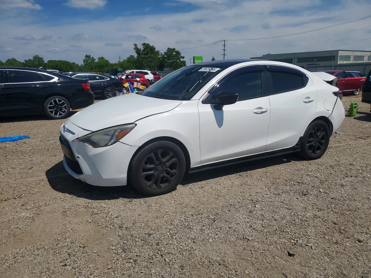 2016 Scion iA, VIN 3MYDLBZV2GY141334 — Rear end