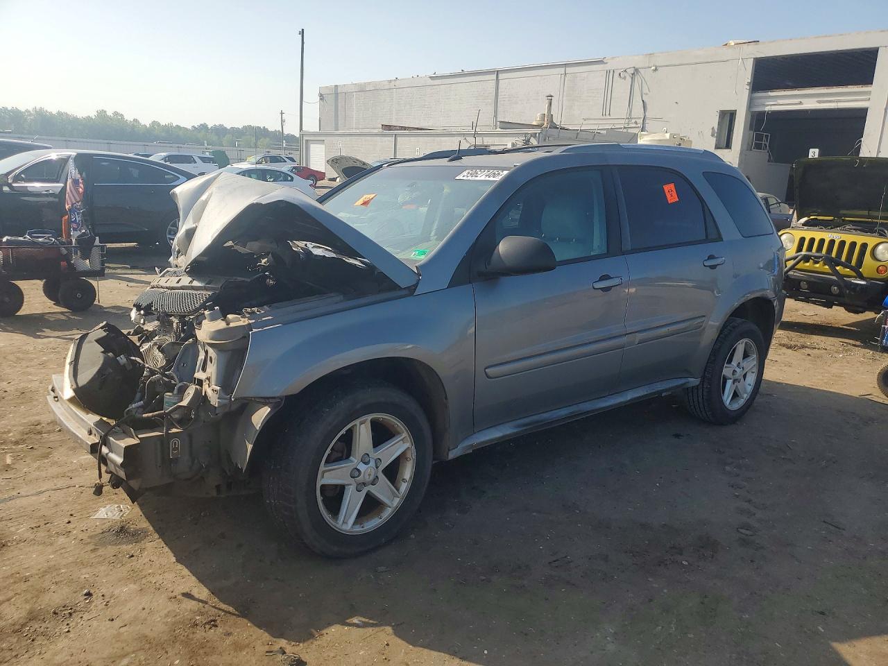 2005 Chevrolet Equinox LT, VIN 2CNDL73F656173064 — Front end