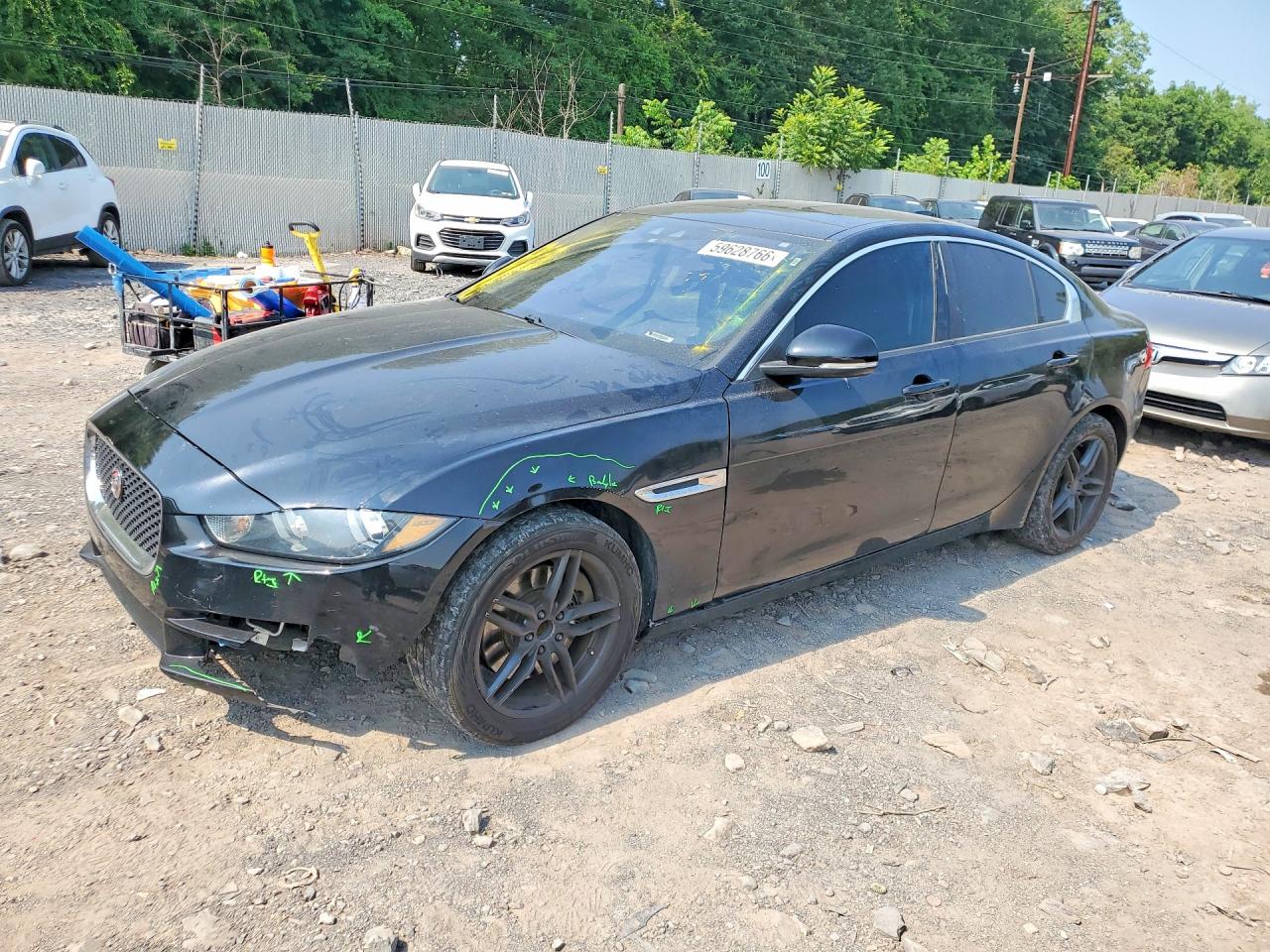 2017 Jaguar XE 25t, VIN SAJAR4BG7HA960130 — Vandalism