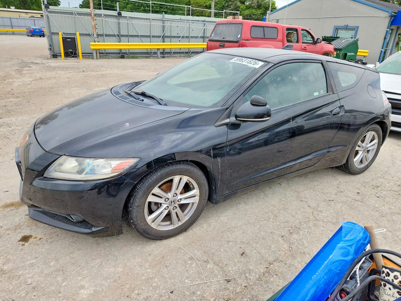 2012 Honda CR-Z EX, VIN JHMZF1C66CS000832 — Water / flood