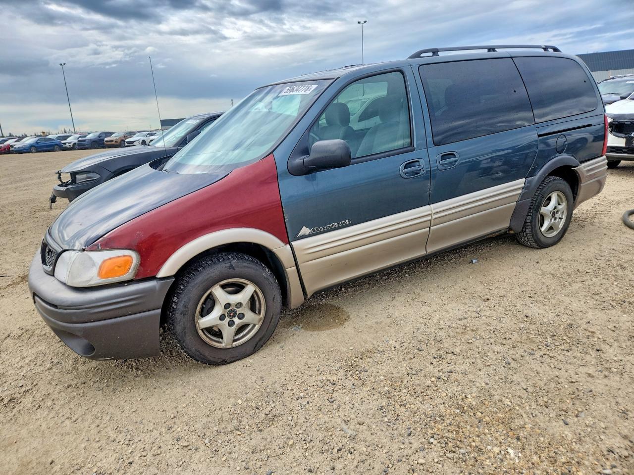 2004 Pontiac Montana w/1SE Pkg, VIN 1GMDX13E24D162197 — Rear end