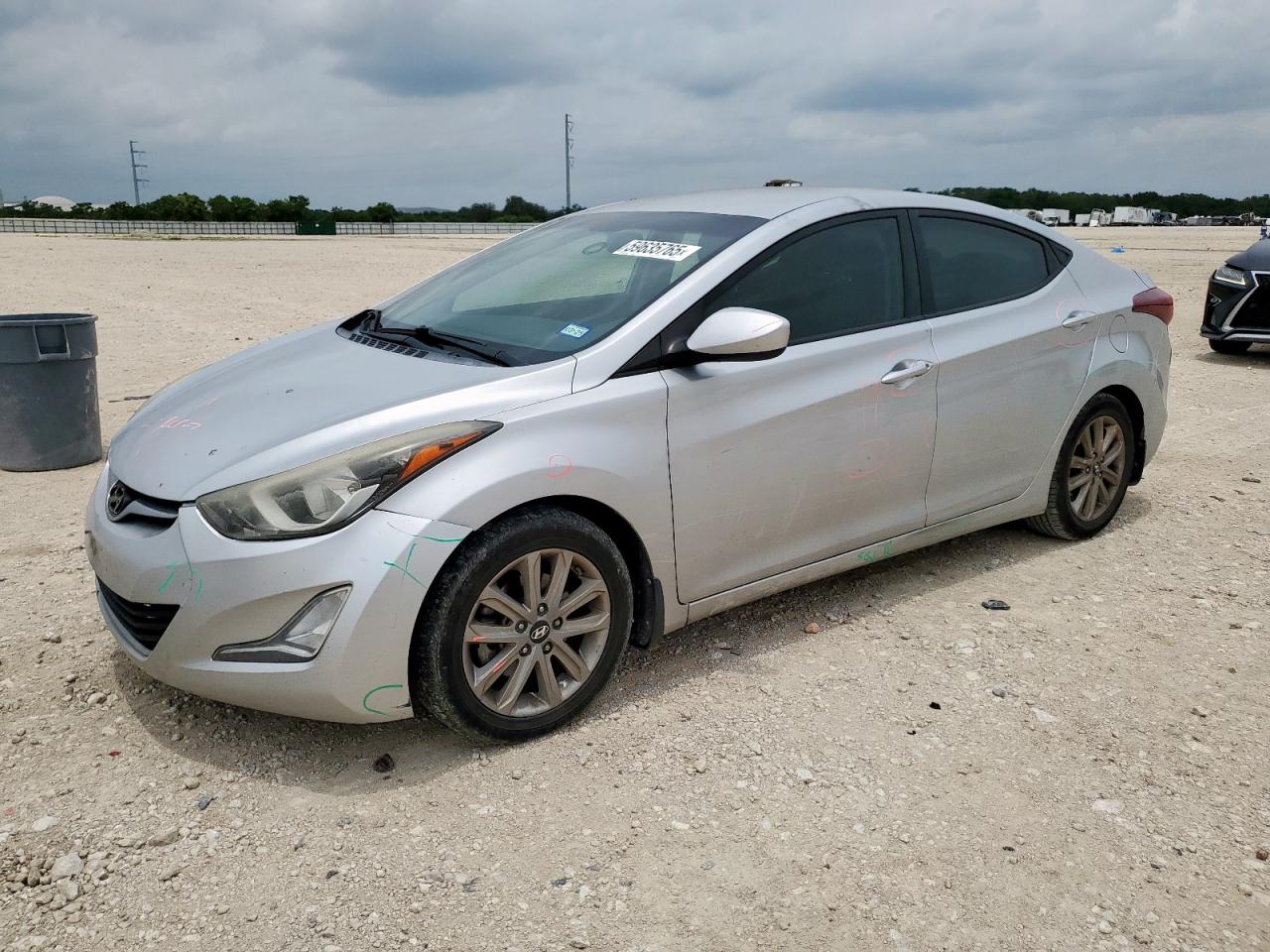 2016 Hyundai Elantra SE, VIN KMHDH4AEXGU544371 — Auction photo