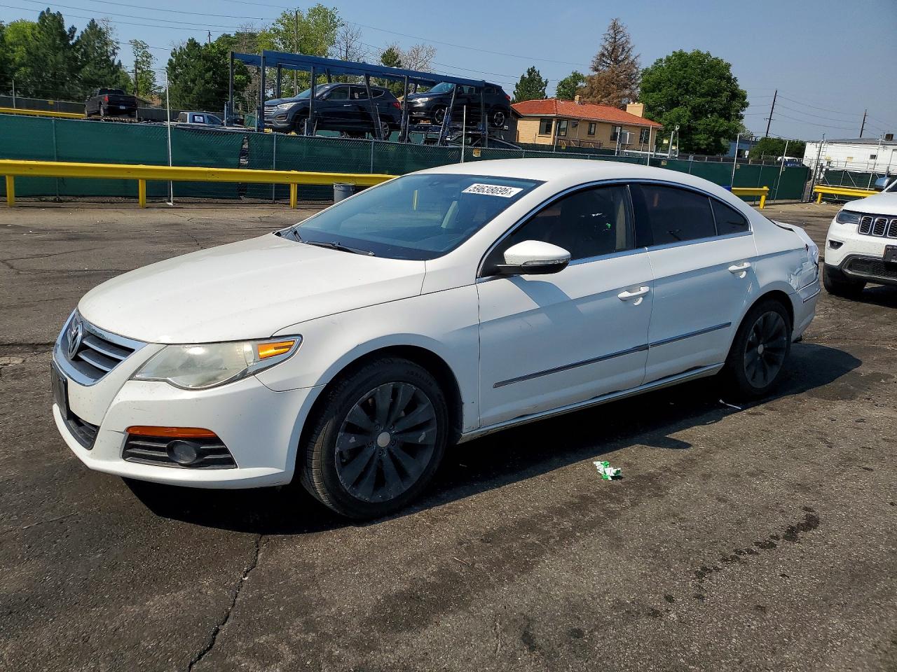 2010 Volkswagen CC Sport, VIN WVWMP7AN3AE557893 — Rear end