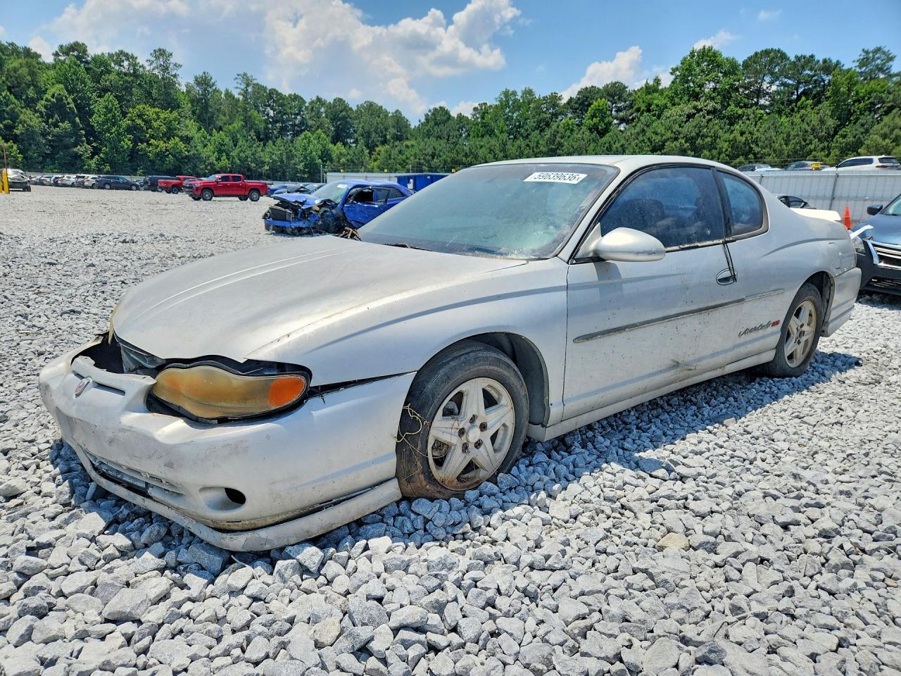 2002 Chevrolet Monte Carlo SS, VIN 2G1WX15K229287610 — Front end