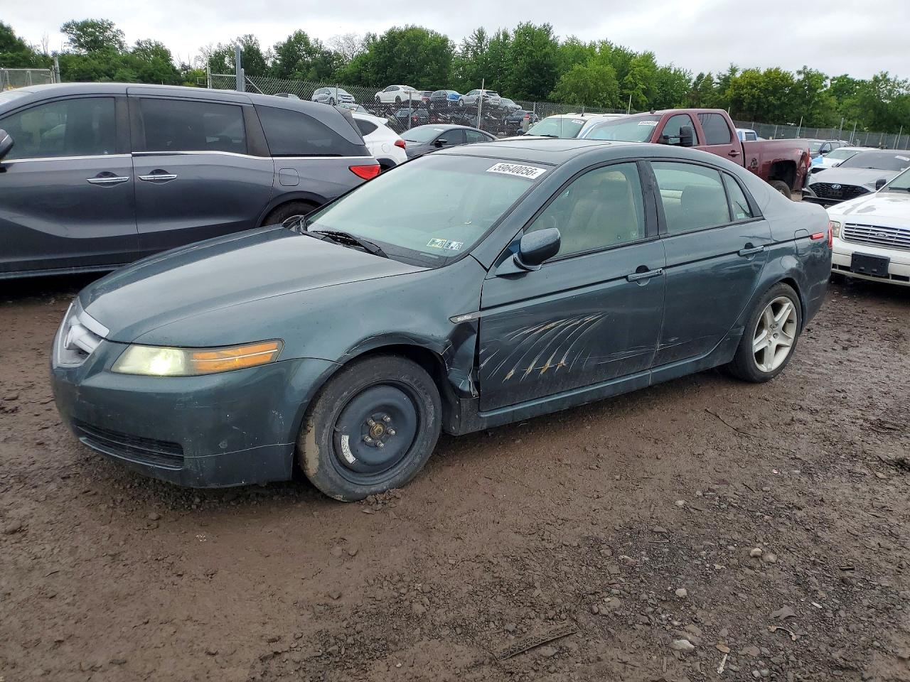 2005 Acura TL, VIN 19UUA66285A016394 — Front end