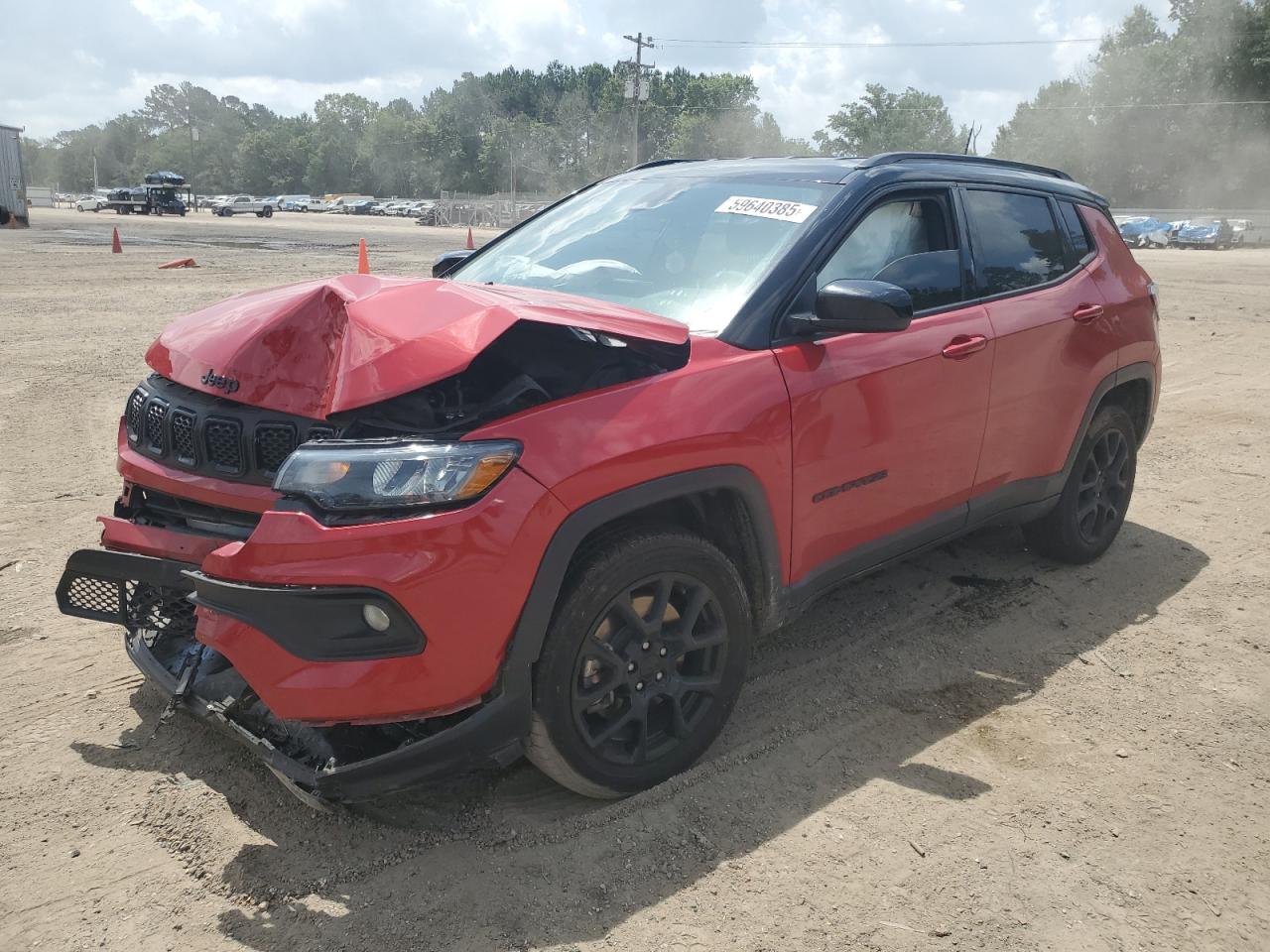 2023 Jeep Compass Latitude, VIN 3C4NJDBN8PT505297 — Front end
