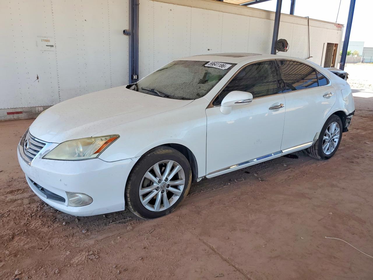 2011 Lexus ES 330, VIN JTHBK1EG4B2437116 — Rear end