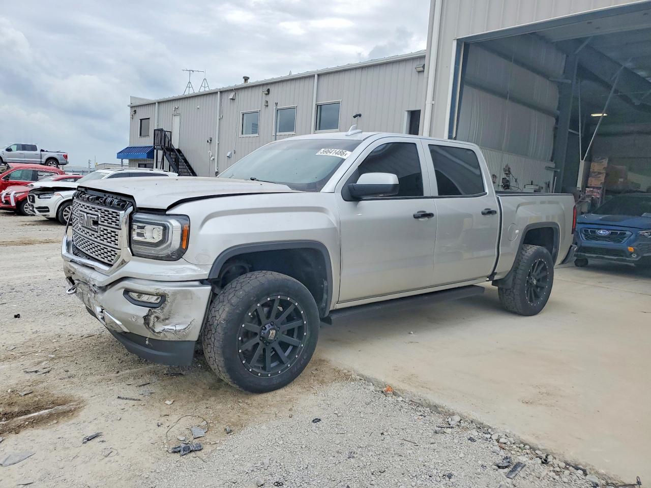 2018 GMC Sierra 1500 Denali, VIN 3GTU2PEJ7JG602638 — Front end