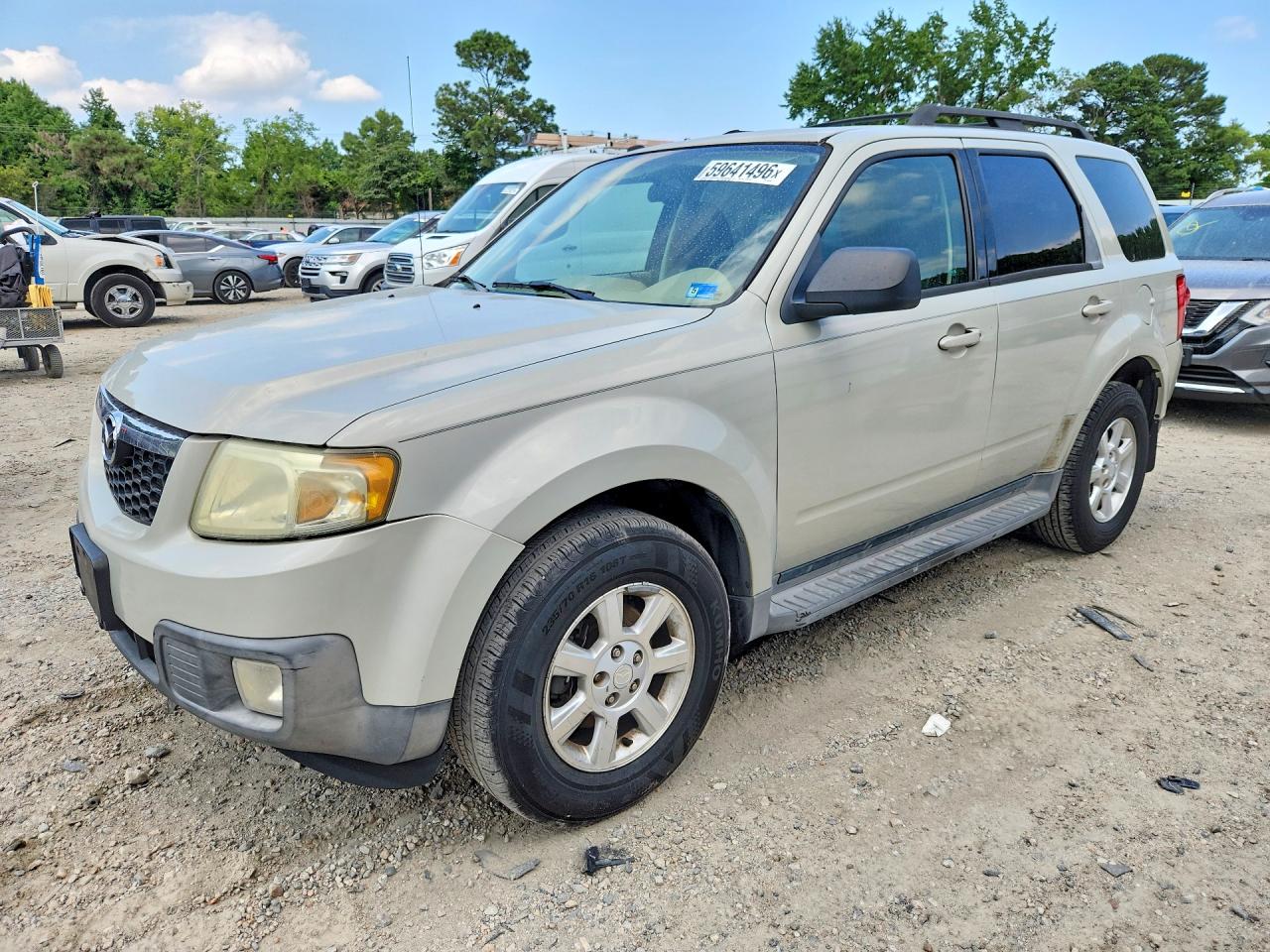 2009 Mazda Tribute Grand Touring, VIN 4F2CZ06G59KM02301 — Front end