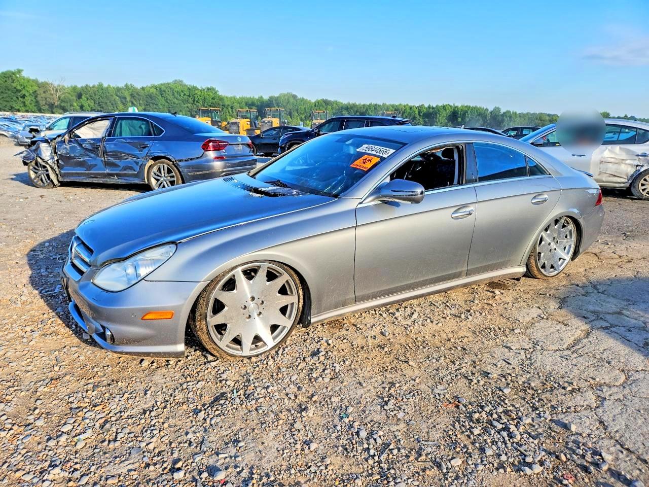 2010 Mercedes-Benz CLS 550, VIN WDDDJ7CB8AA165185 — Engine fire