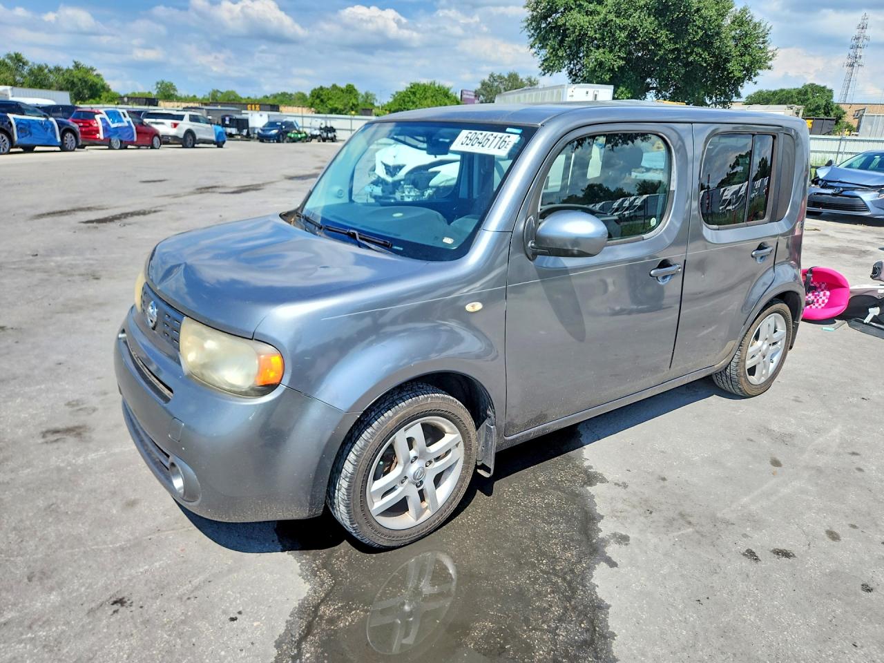 2010 Nissan Cube SL, VIN JN8AZ2KRXAT160456 — Roof