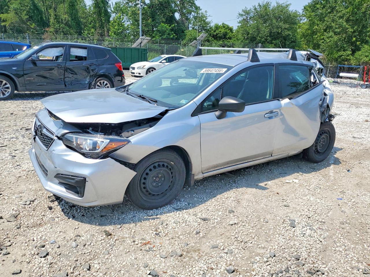 2019 Subaru Impreza, VIN 4S3GTAA66K1710192 — Rear end