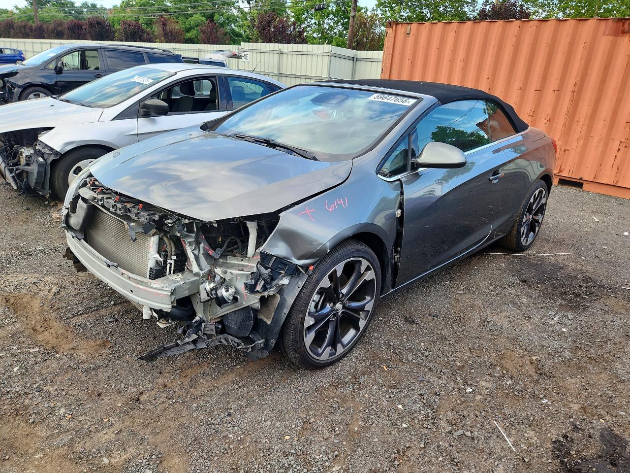 2019 Buick Cascada Premium, VIN W04WH3N55KG309170 — Front end