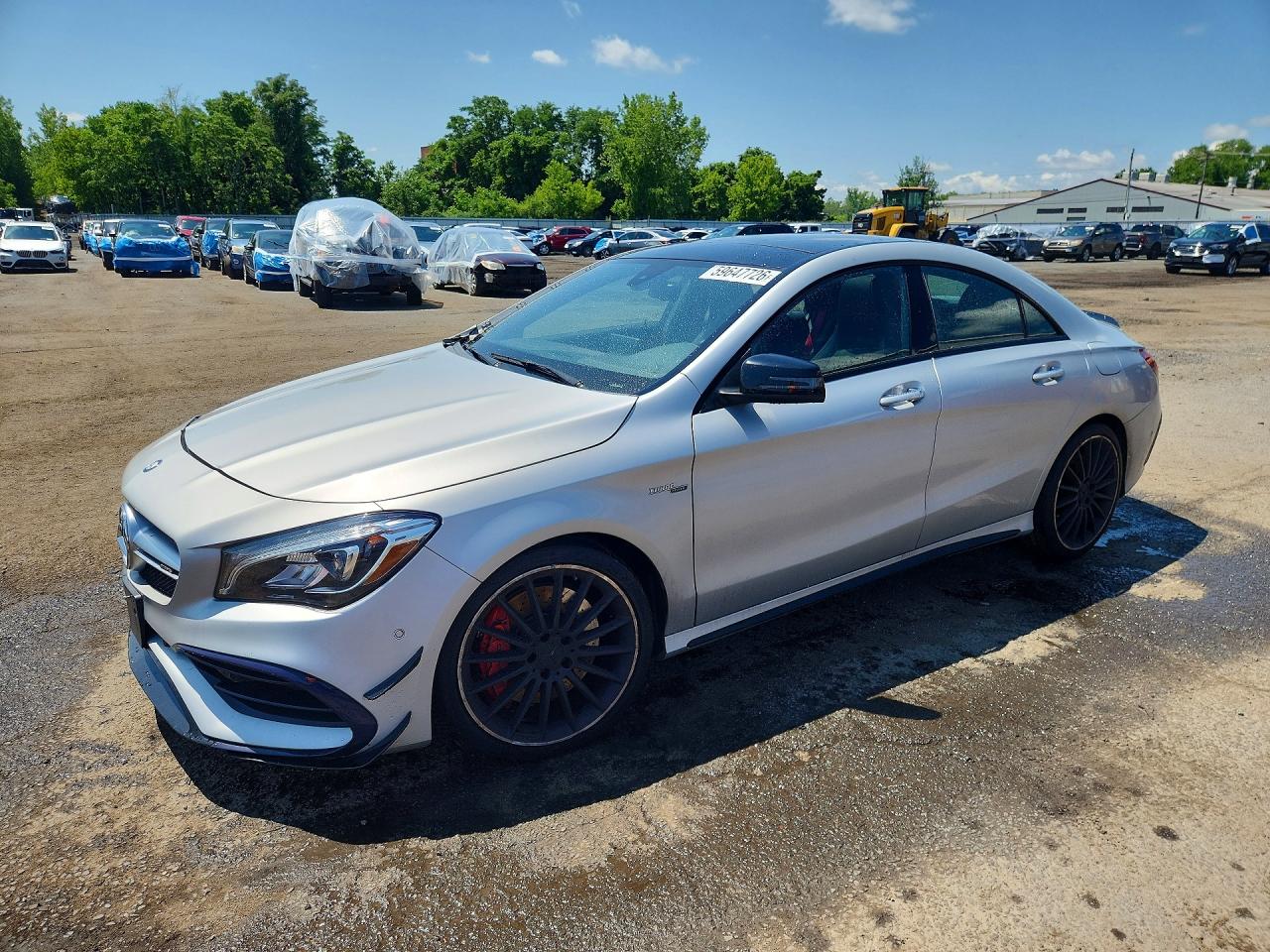 2017 Mercedes-Benz CLA 45 AMG, VIN WDDSJ5CB4HN430134 — Front end