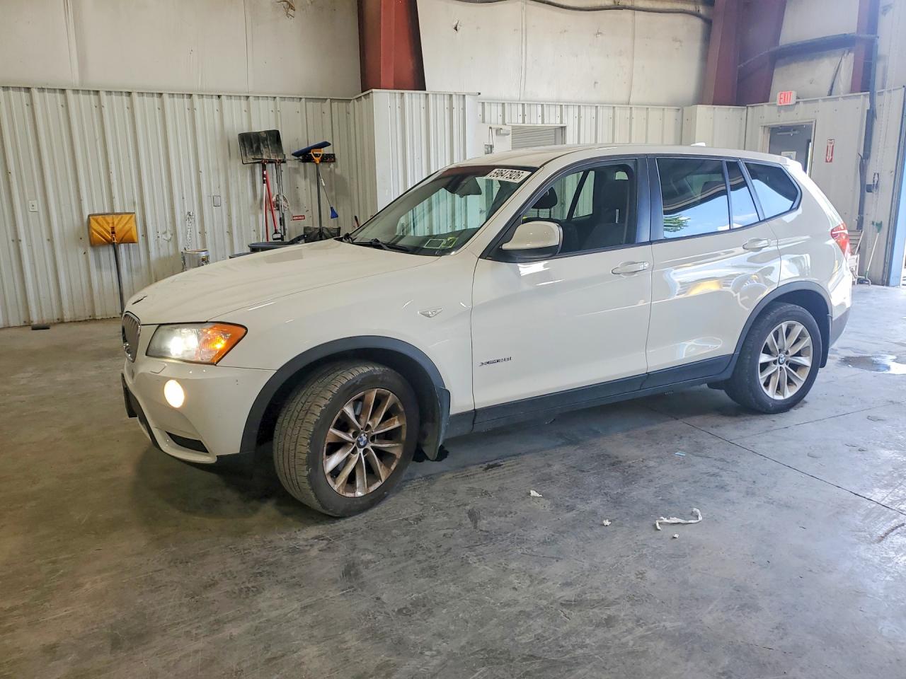 2014 BMW X3 xDrive28i, VIN 5UXWX9C52E0D20642 — Water / flood